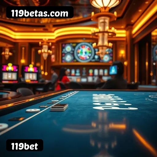 Jogos de Mesa Premium 119bet - Blackjack, Roleta, Baccarat